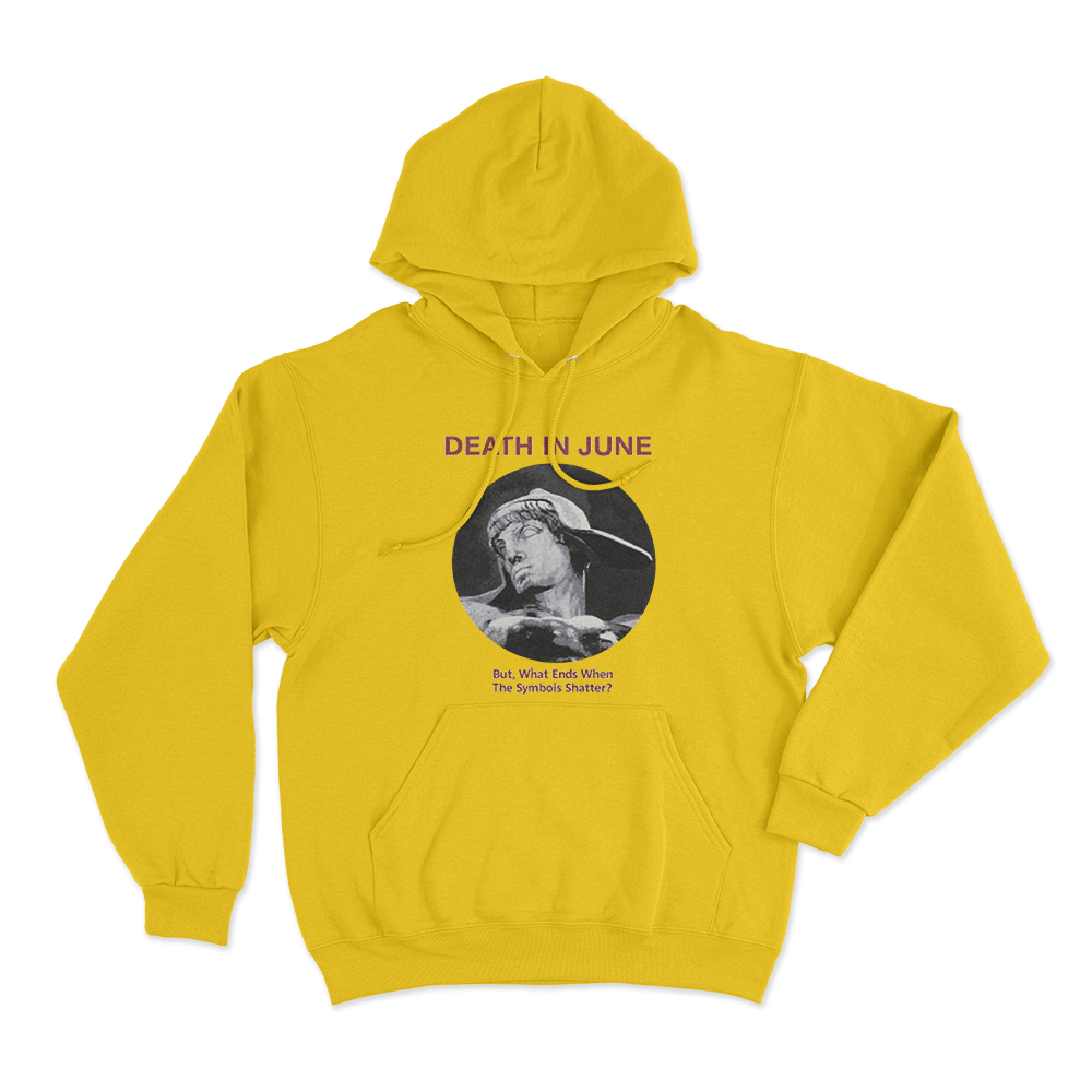 But, What Ends When The Symbols Shatter_ Unisex Hoodie Yellow But What Ends When The Symbols Shatter Unisex Hoodie Yellow