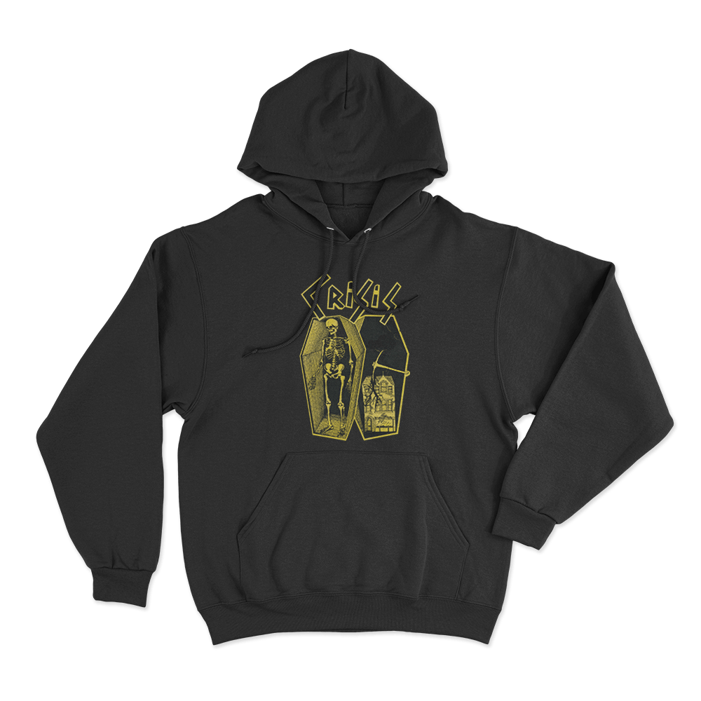 Crisis Unisex Hoodie Black Crisis Unisex Hoodie Black
