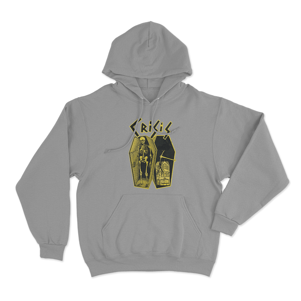 Crisis Unisex Hoodie Grey Crisis Unisex Hoodie Grey