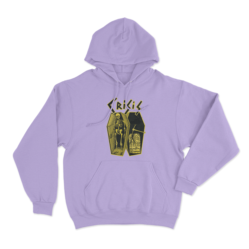 Crisis Unisex Hoodie Purple Crisis Unisex Hoodie Purple