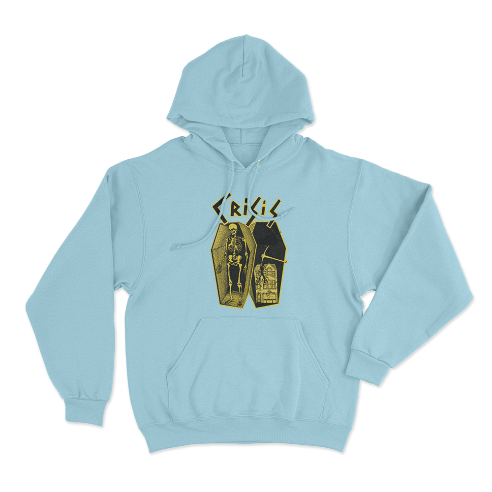 Crisis Unisex Hoodie Sky Blue Crisis Unisex Hoodie Sky Blue