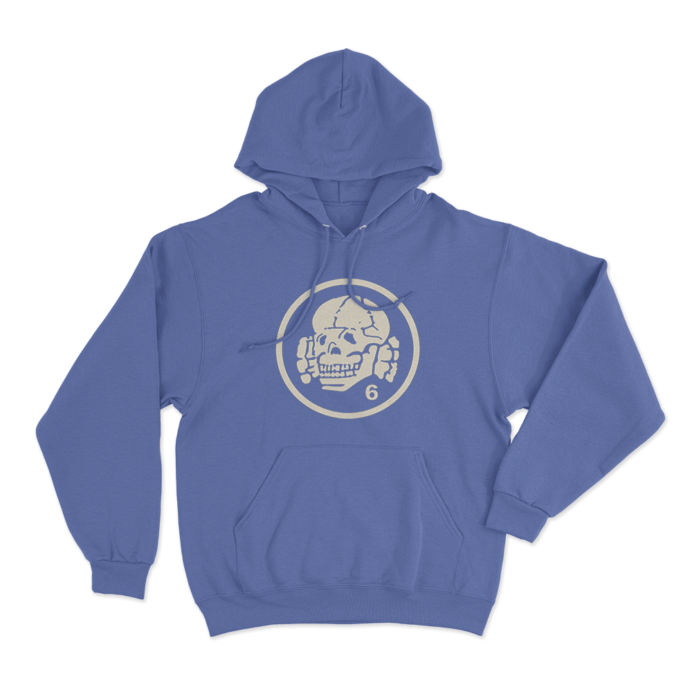 Totenkopf6 Unisex Hoodie Blue Totenkopf6 Unisex Hoodie Blue
