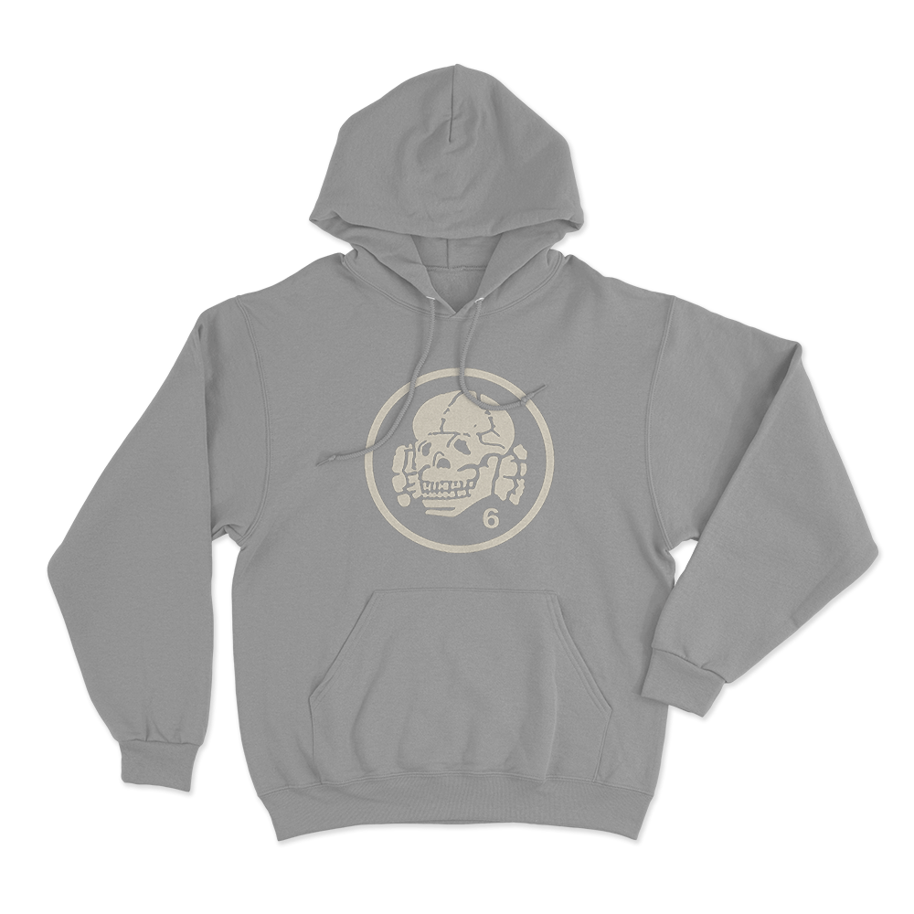 Totenkopf6 Unisex Hoodie Grey Totenkopf6 Unisex Hoodie Grey
