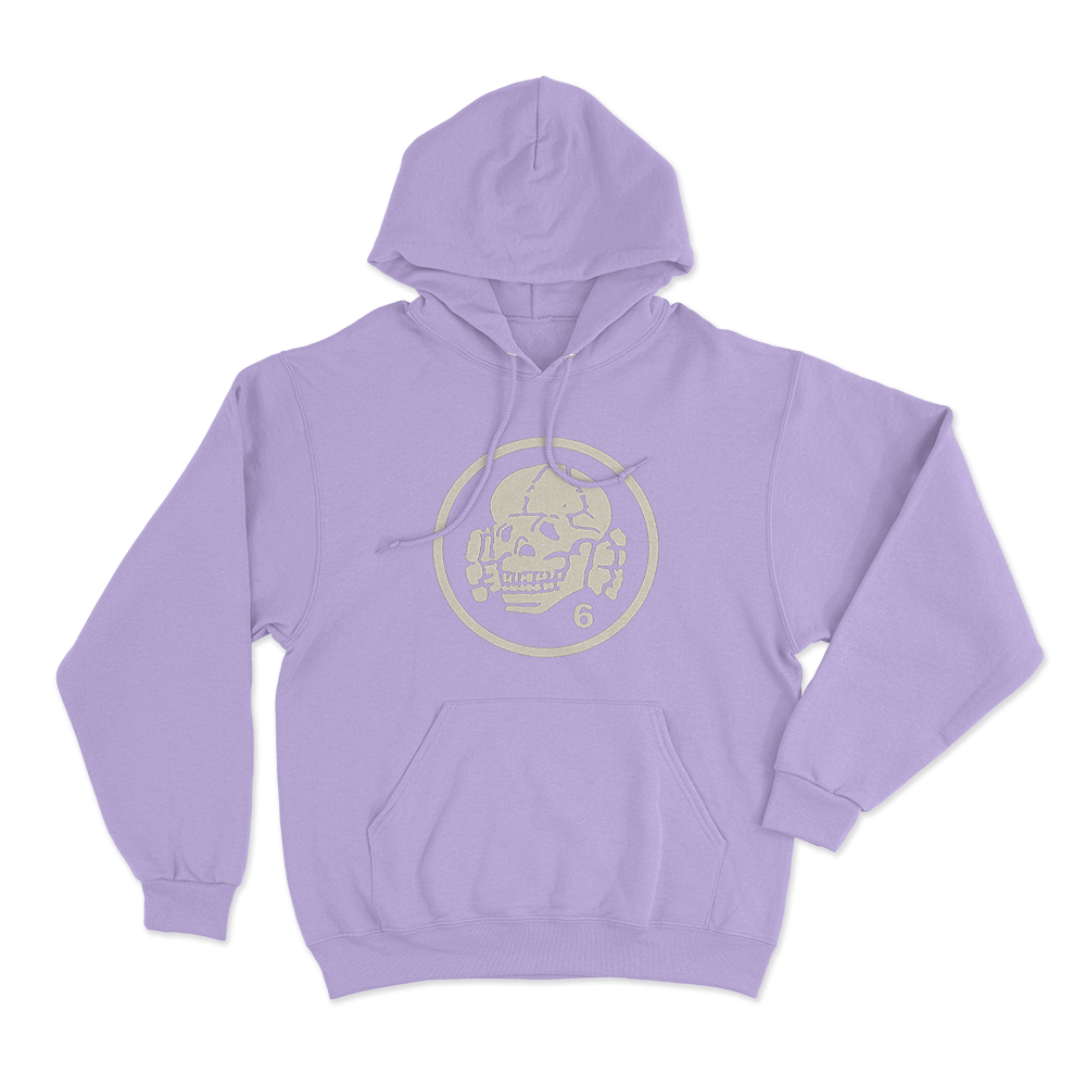 Totenkopf6 Unisex Hoodie Purple Totenkopf6 Unisex Hoodie Purple