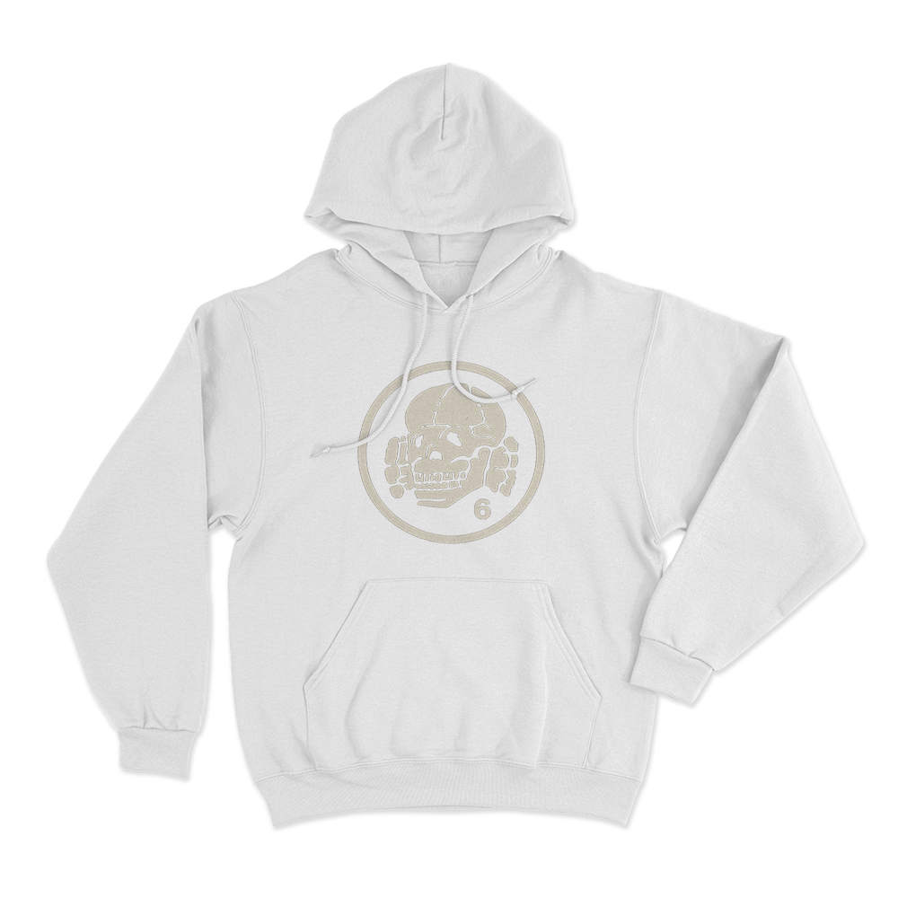 Totenkopf6 Unisex Hoodie White Totenkopf6 Unisex Hoodie White